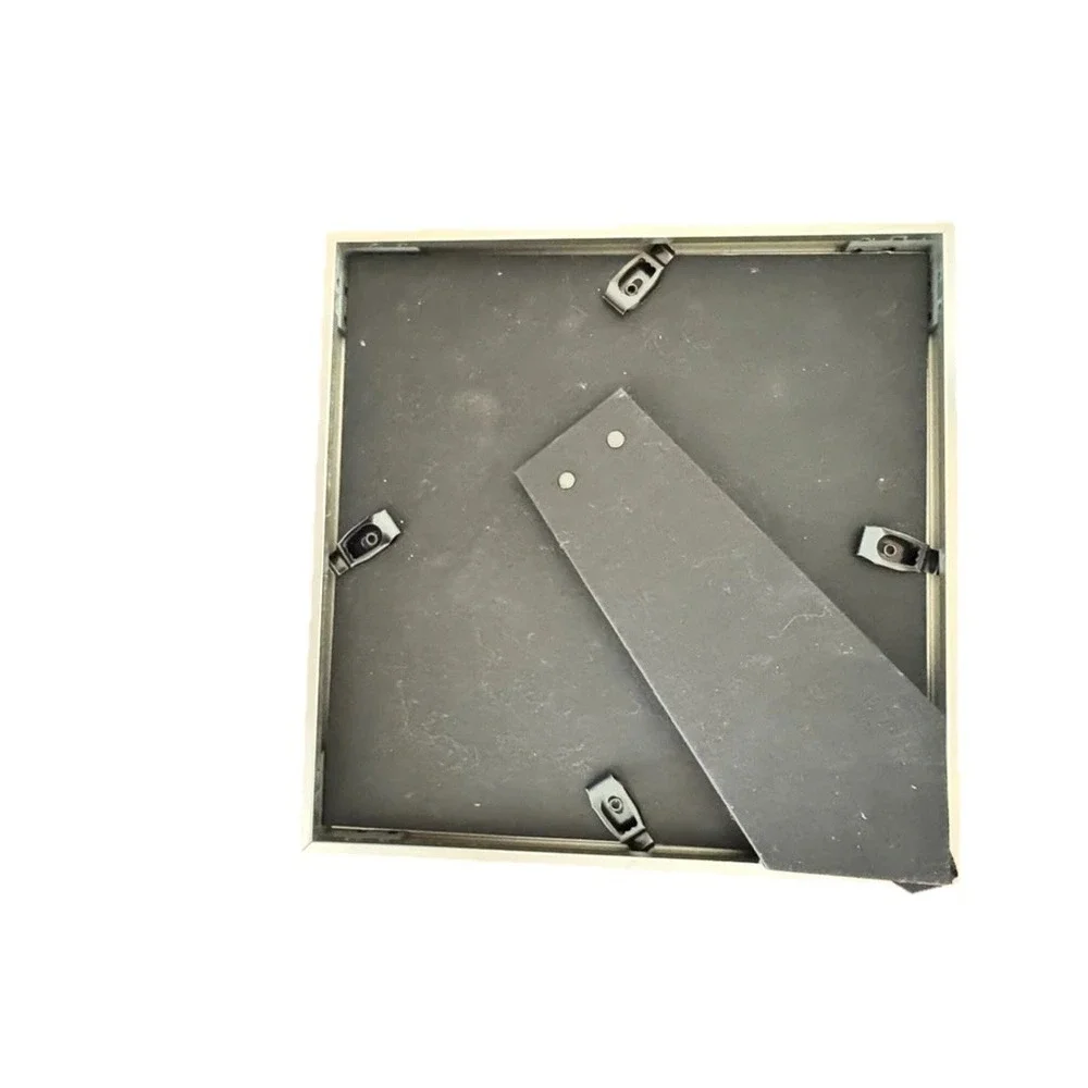 Pottery Barn Metal Studio Frame Table‎ Top Silver Suitable for 9x9 inches Photo